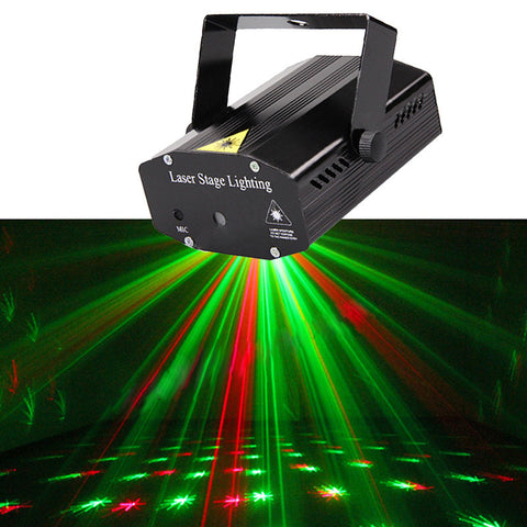 110-240V Wonderful R&G Red Green Laser Projector Stage Light
