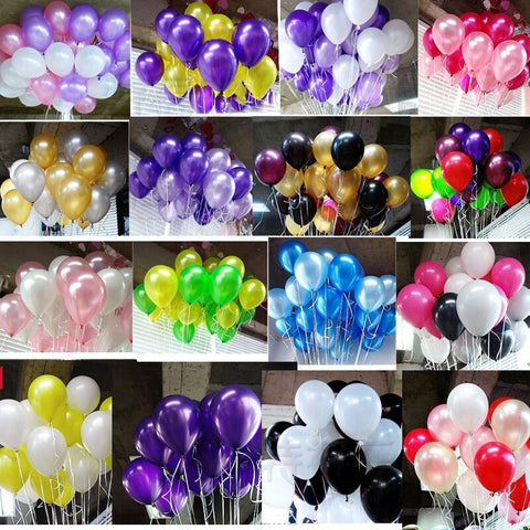 Helium Round balloons 16colors Thick Pearl