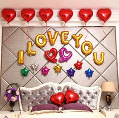 Alphabet Letter foil balloons 16inch aluminum balloon