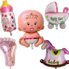 Baby Shower Boys Girls Holiday Decorations Foil Balloons