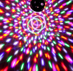 IR Remote Digital RGB LED Crystal Magic Ball DI Party Disco Stage Light