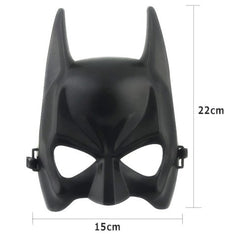 Batman Mask Adult Black Masquerade Party