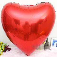 Supersize Heart Shap Foil Air Balloons