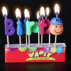 5Pcs Kids Birthday Cake Candles