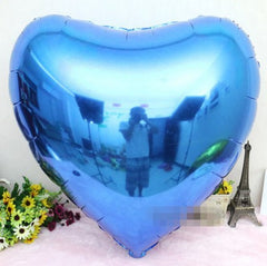 Supersize Heart Shap Foil Air Balloons