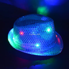 Lighting Flash Fedora Party Hat