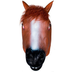 Horse Head Mask Creepy Halloween Costume