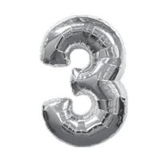 Number Digit Foil Party Balloons