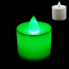 Plastic Candle Shape Light Fliker Flameless