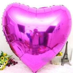 Supersize Heart Shap Foil Air Balloons