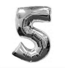 Number Digit Foil Party Balloons