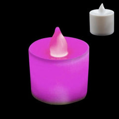 Plastic Candle Shape Light Fliker Flameless