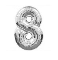 Number Digit Foil Party Balloons