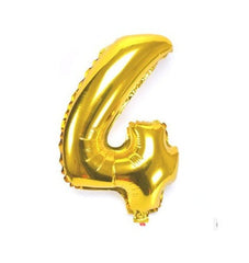 Number Digit Foil Party Balloons