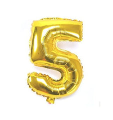 Number Digit Foil Party Balloons