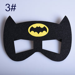 Superman Batman Spiderman Superhero Mask