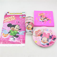 Mickey Minnie Birthday Party Little Pony Plates Paper Cups