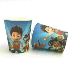 Printed tablecloth napkins cup plate Cartoon Dog theme