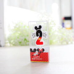 Anniversary Cake Numbers Age Candle Party Mickey Minnie