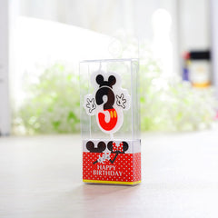 Anniversary Cake Numbers Age Candle Party Mickey Minnie