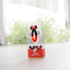 Anniversary Cake Numbers Age Candle Party Mickey Minnie